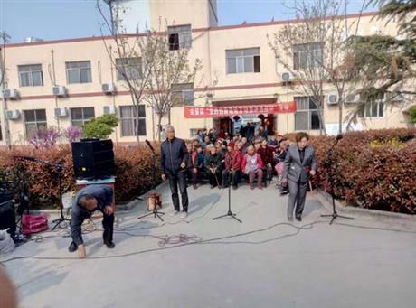 养老院的文艺活动